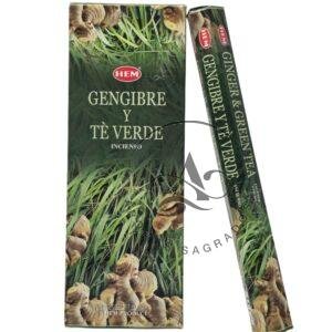 Jengibre y te verde